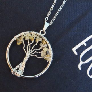 Citrine-tree-of-life-silver-necklace- pendant-min