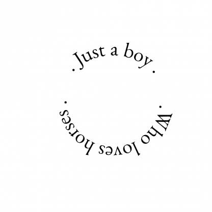 just a boy logo